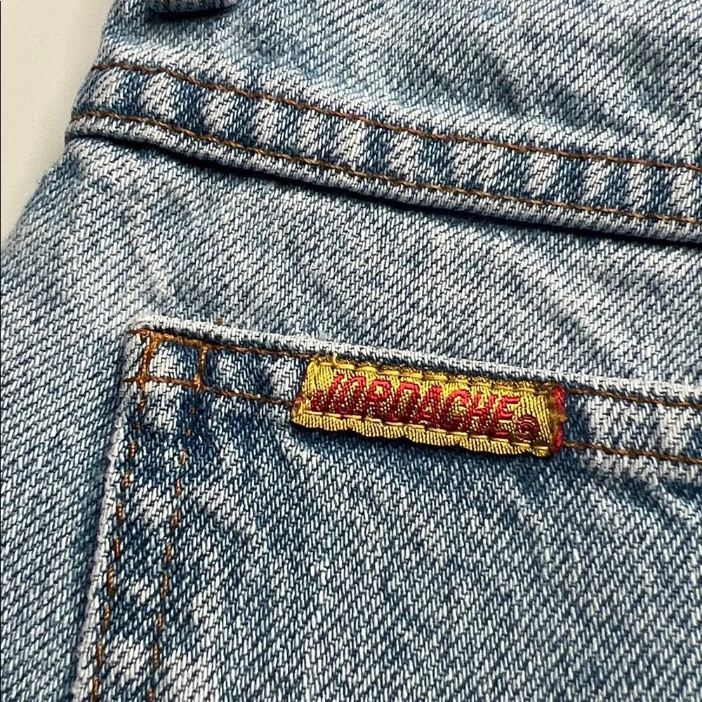Jordache Classic Blue Denim Womens Shorts baggy fit 90s y2k urban high waist‎